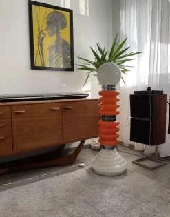 Hot Pamono Space Age Italian Murano Glass Floor Lamp by Carlo Nason for Mazzega, 1960s