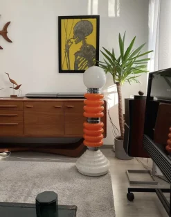 Hot Pamono Space Age Italian Murano Glass Floor Lamp by Carlo Nason for Mazzega, 1960s