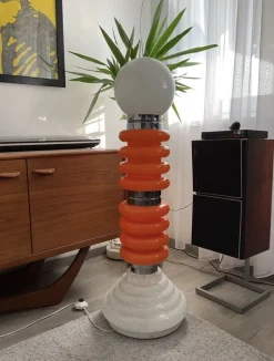 Hot Pamono Space Age Italian Murano Glass Floor Lamp by Carlo Nason for Mazzega, 1960s