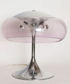 Discount Pamono Space Age Italian Mushroom Table Lamp attributed to Goffredo Reggiani, 1960s