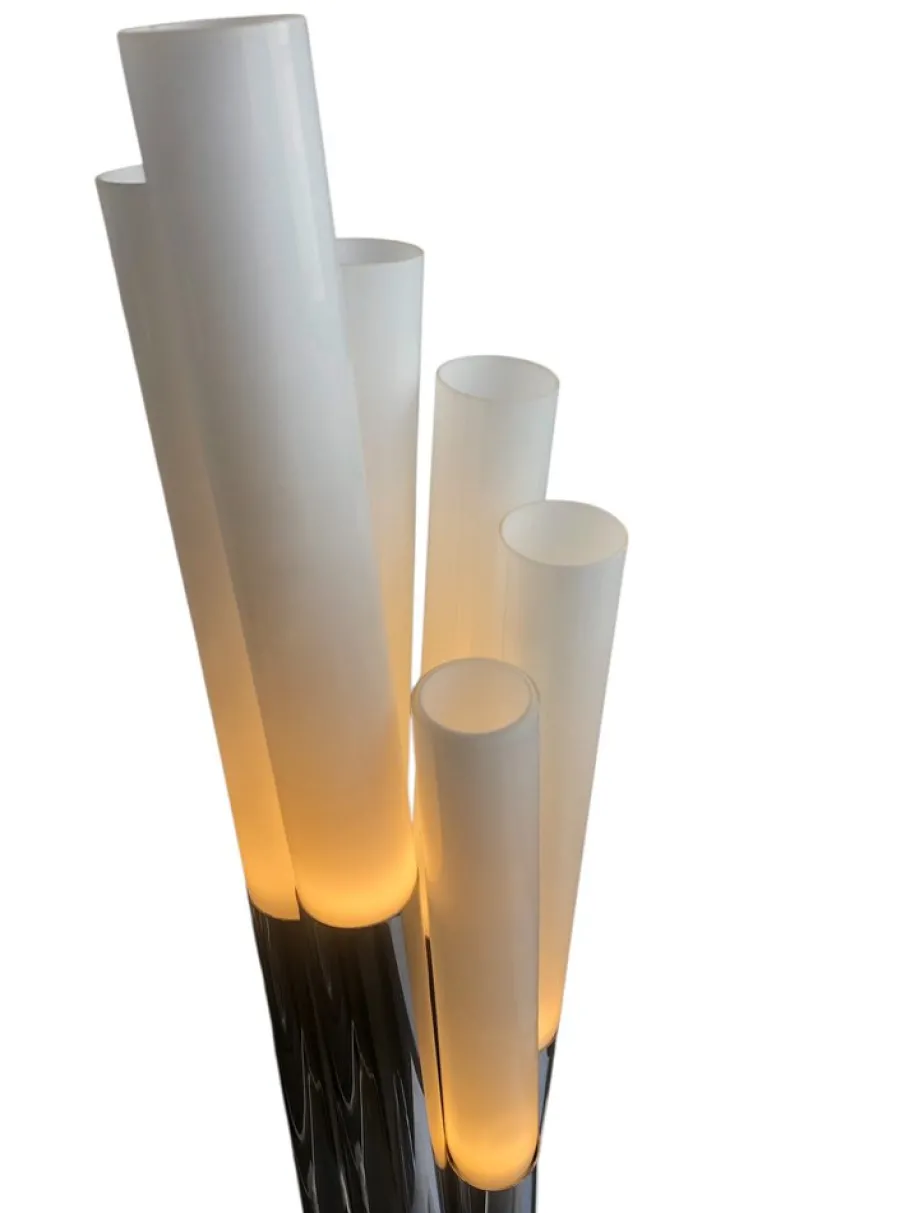 Discount Pamono Space Age Italian Skyscraper Table Lamp by Luci Milano, 1969