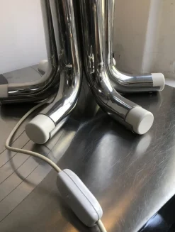 Discount Pamono Space Age Italian Skyscraper Table Lamp by Luci Milano, 1969