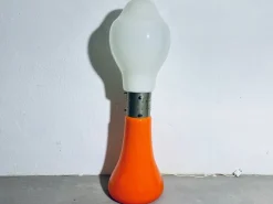 New Pamono Space Age Lipstick Floor Lamp from Mazzega, Italy