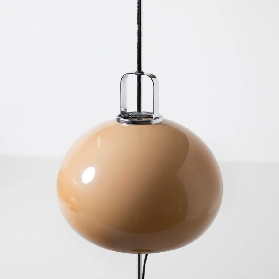 New Pamono Space Age Lucerna Floor Lamp by Luigi Massoni for Meblo, Former Yugoslavia, 1970s