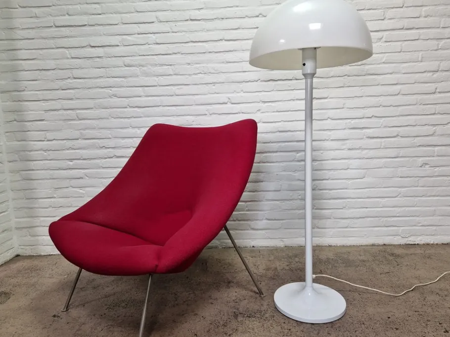 New Pamono Space Age Mushroom Floor Light by Knud Christensen, 1960s