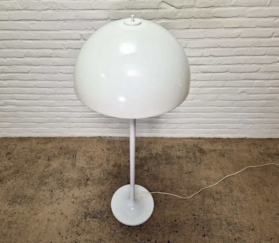 New Pamono Space Age Mushroom Floor Light by Knud Christensen, 1960s