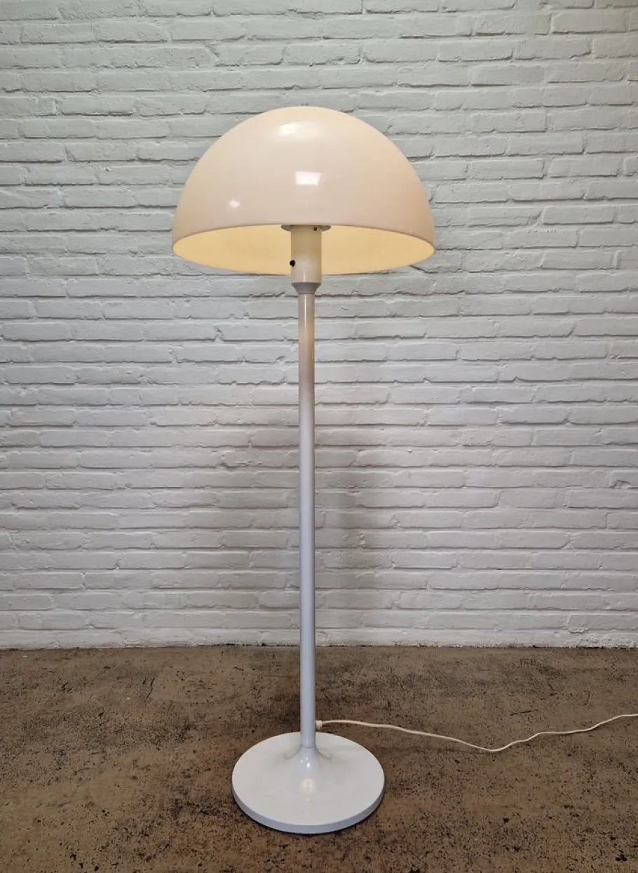 New Pamono Space Age Mushroom Floor Light by Knud Christensen, 1960s