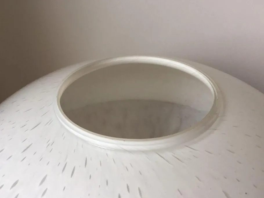 Best Pamono Space Age Mushroom Murano Glass Table Lamp from Limburg, 1970s