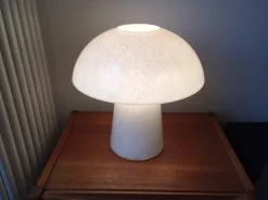 Best Pamono Space Age Mushroom Murano Glass Table Lamp from Limburg, 1970s