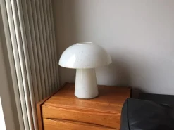 Best Pamono Space Age Mushroom Murano Glass Table Lamp from Limburg, 1970s