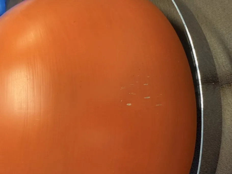 Hot Pamono Space Age Orange Ceiling Light by Sijaj Hrastnik, 1960s