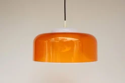 Sale Pamono Space Age Orange Pendant Lamp, 1960s