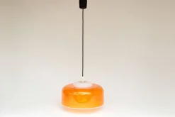 Sale Pamono Space Age Orange Pendant Lamp, 1960s