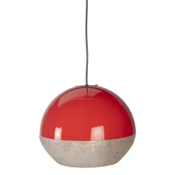 Sale Pamono Space Age Pendant Lamp in Red Plastic