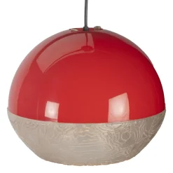 Sale Pamono Space Age Pendant Lamp in Red Plastic