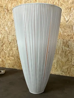 Discount Pamono Space Age Porcelain & Brass Floor Lamp from KPM, 1970s