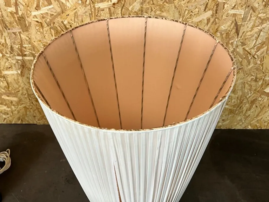 Discount Pamono Space Age Porcelain & Brass Floor Lamp from KPM, 1970s