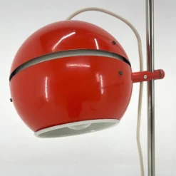 Clearance Pamono Space Age Red Floor Lamp, Germany, 1960s