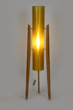Hot Pamono Space Age Rocket Floor Lamp from Novoplast Sered, 1960s