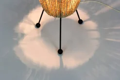 Best Pamono Space Age Rocket Floor Lamp with a Braided String, Former Czechoslovakia, 1960s