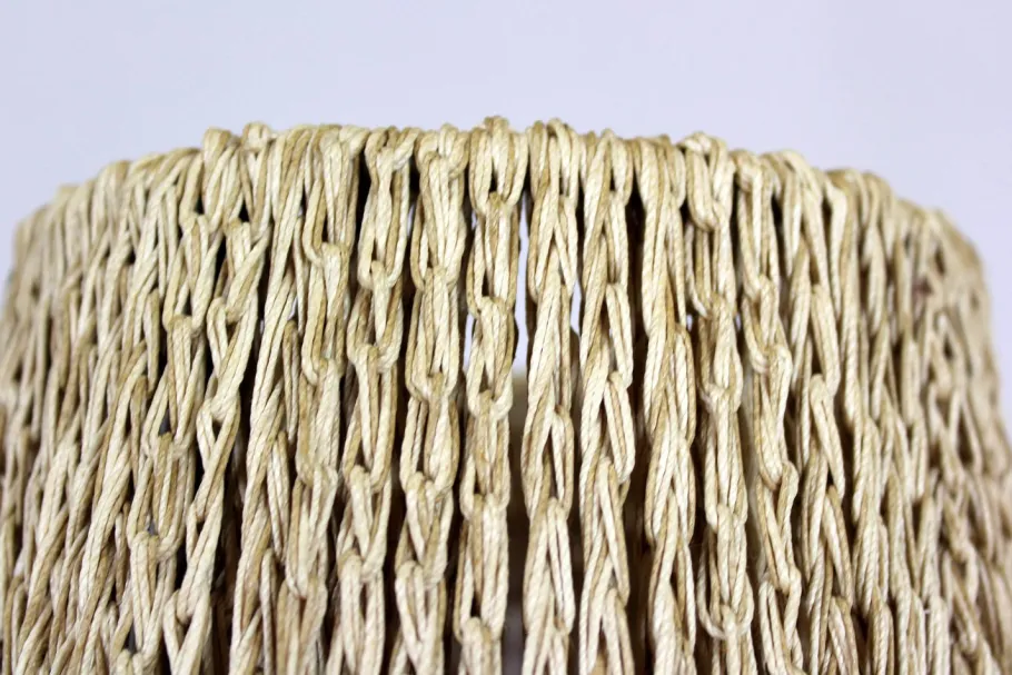 Best Pamono Space Age Rocket Floor Lamp with a Braided String, Former Czechoslovakia, 1960s