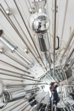 Hot Pamono Space Age Sputnik Chandelier, 1970