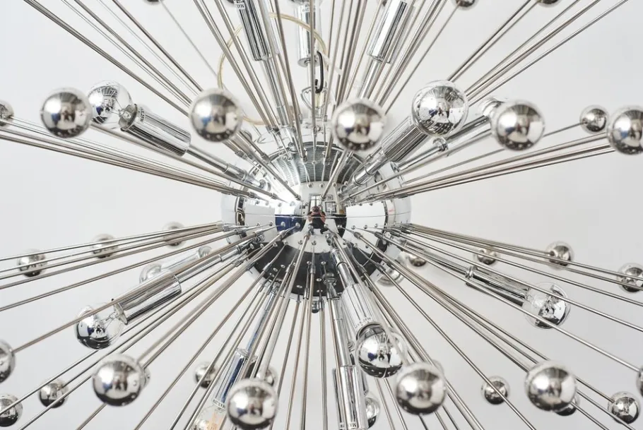 Hot Pamono Space Age Sputnik Chandelier, 1970