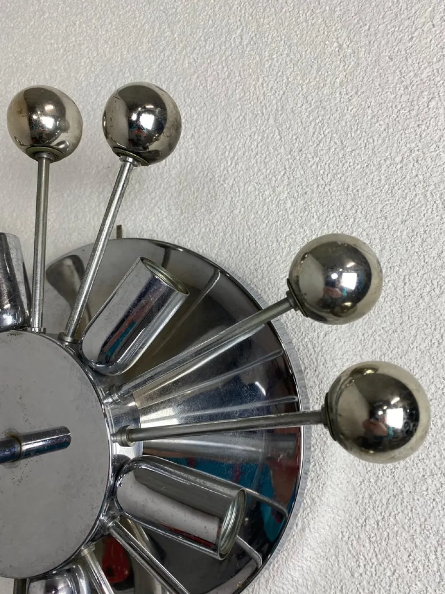 New Pamono Space Age Sputnik Wall Lamp, 1960s