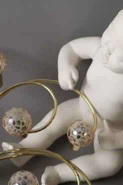 Clearance Pamono Space Age Swirl Ceiling Lamp in Brass from Cosack