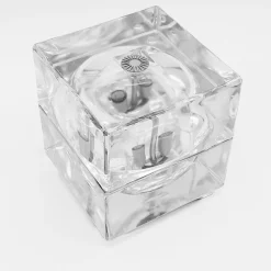 Outlet Pamono Space Age Table Lamp by Alessandro Mendini for Fidenza Vetraria, Italy, 1967