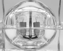 Outlet Pamono Space Age Table Lamp by Alessandro Mendini for Fidenza Vetraria, Italy, 1967