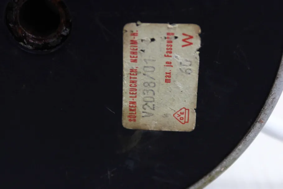 New Pamono Space Age Table Lamp from Sölken Leuchten, 1970s