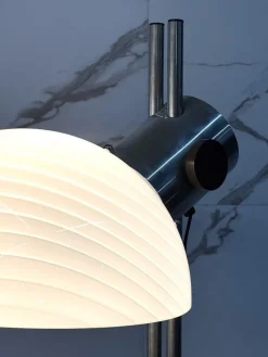 Discount Pamono Space Age Table Lamp in Glass, 1970