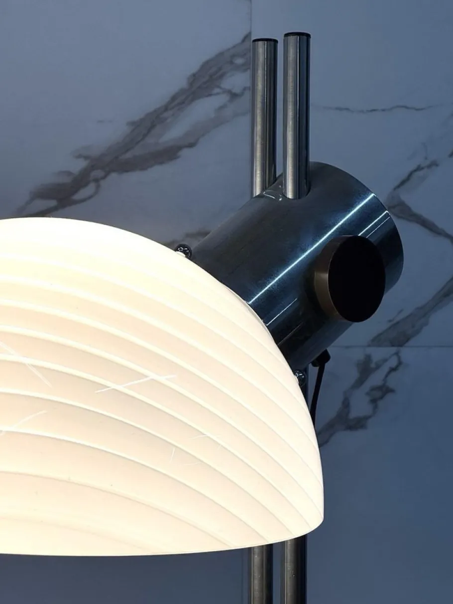 Discount Pamono Space Age Table Lamp in Glass, 1970