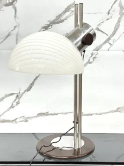 Discount Pamono Space Age Table Lamp in Glass, 1970
