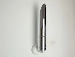Hot Pamono Space Age Tubular Wall Lamp in Chromed Metal, Italy, 1970s