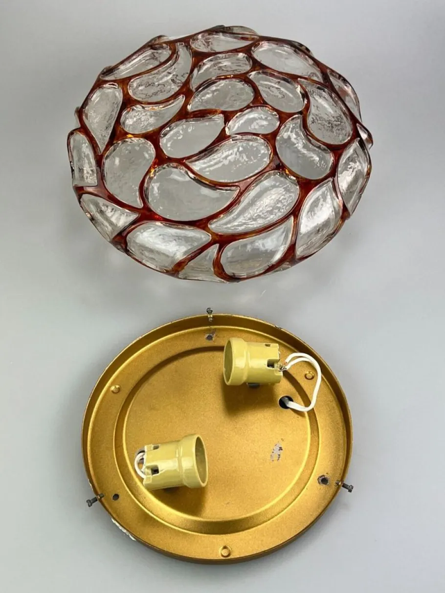 Clearance Pamono Space Age Wall Lamp from Hillebrand Lighting, 1970s