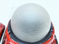 Clearance Pamono Space Age Wall Lamps in Ceramic and Glass from Honsel, 1960s-1970s, Set of 2