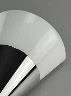 Clearance Pamono Space Age Wall Light from Glashütte Limburg, 1960s
