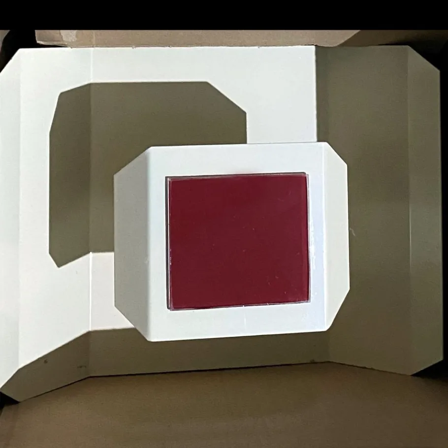 Hot Pamono Space Age Wall Light in Red Murano Glass, Italy, 1970s