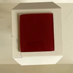 Hot Pamono Space Age Wall Light in Red Murano Glass, Italy, 1970s