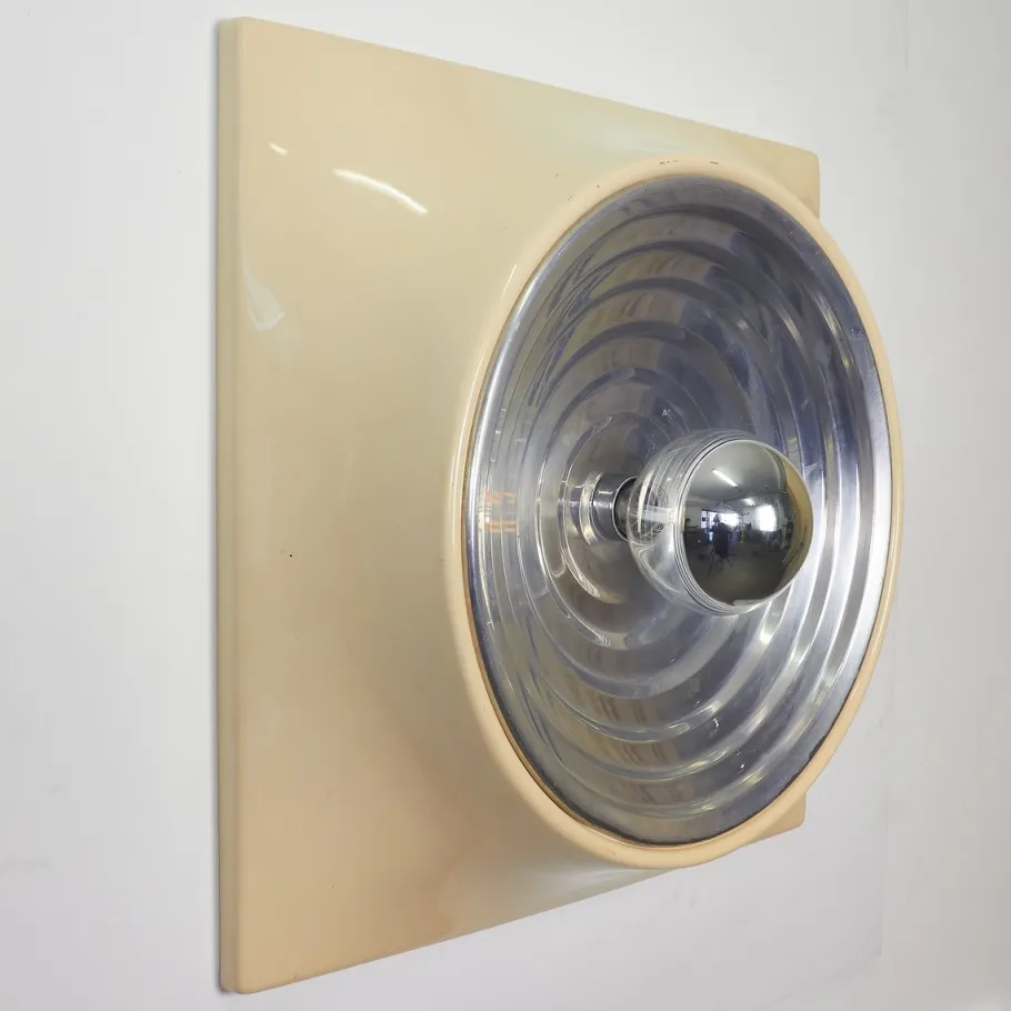 Best Pamono Space Age Wall Lights from Studio Nizzoli, 1970s, Set of 2