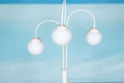 Hot Pamono Space Age Waterfall Floor Lamp in White