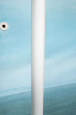 Hot Pamono Space Age Waterfall Floor Lamp in White