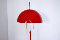 New Pamono Spanish Height-Adjustable Mushroom Floor Lamp, 1970s
