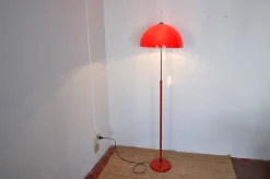 New Pamono Spanish Height-Adjustable Mushroom Floor Lamp, 1970s