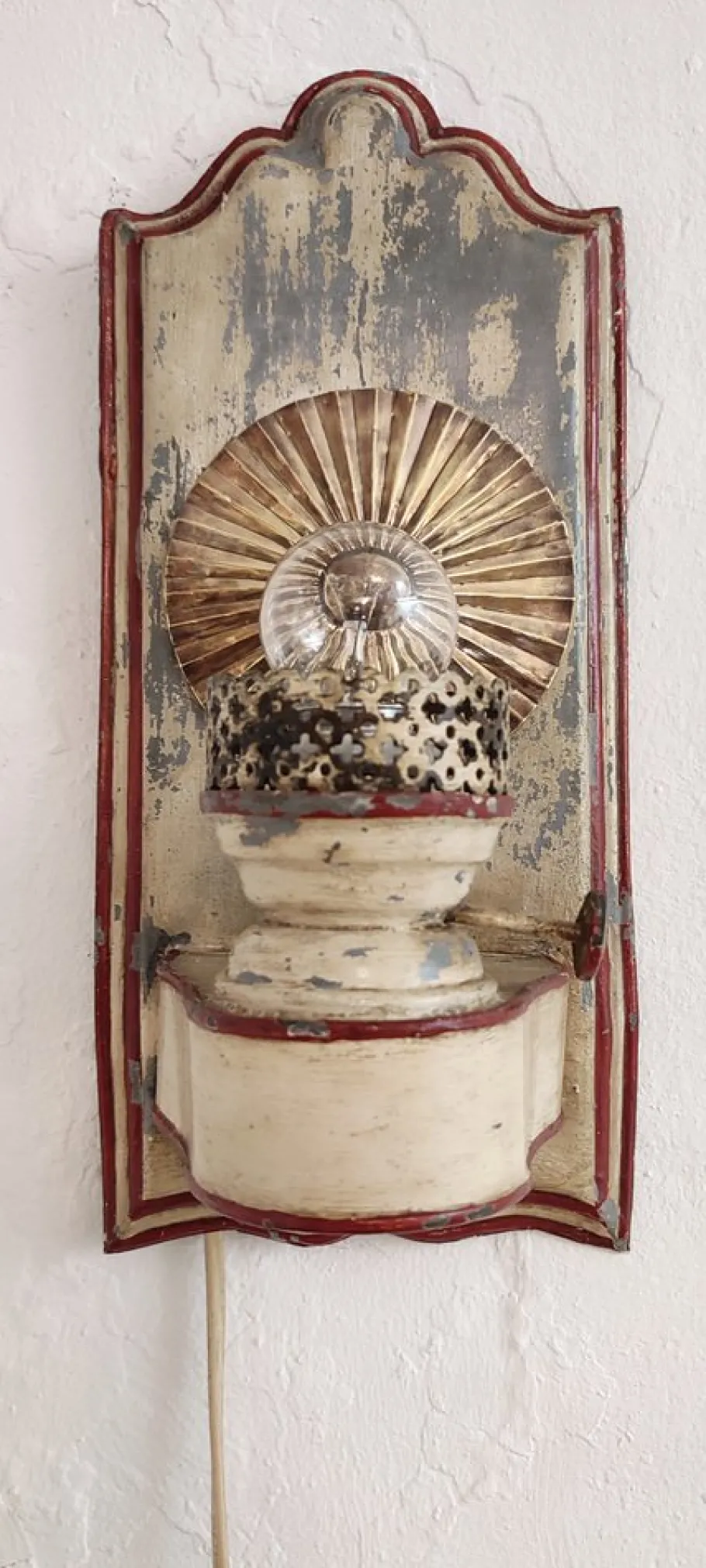 New Pamono Spanish Rustic Wall Light, 1940s