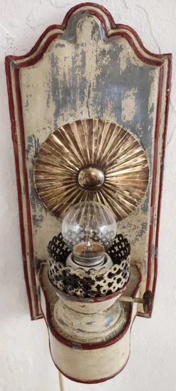 New Pamono Spanish Rustic Wall Light, 1940s