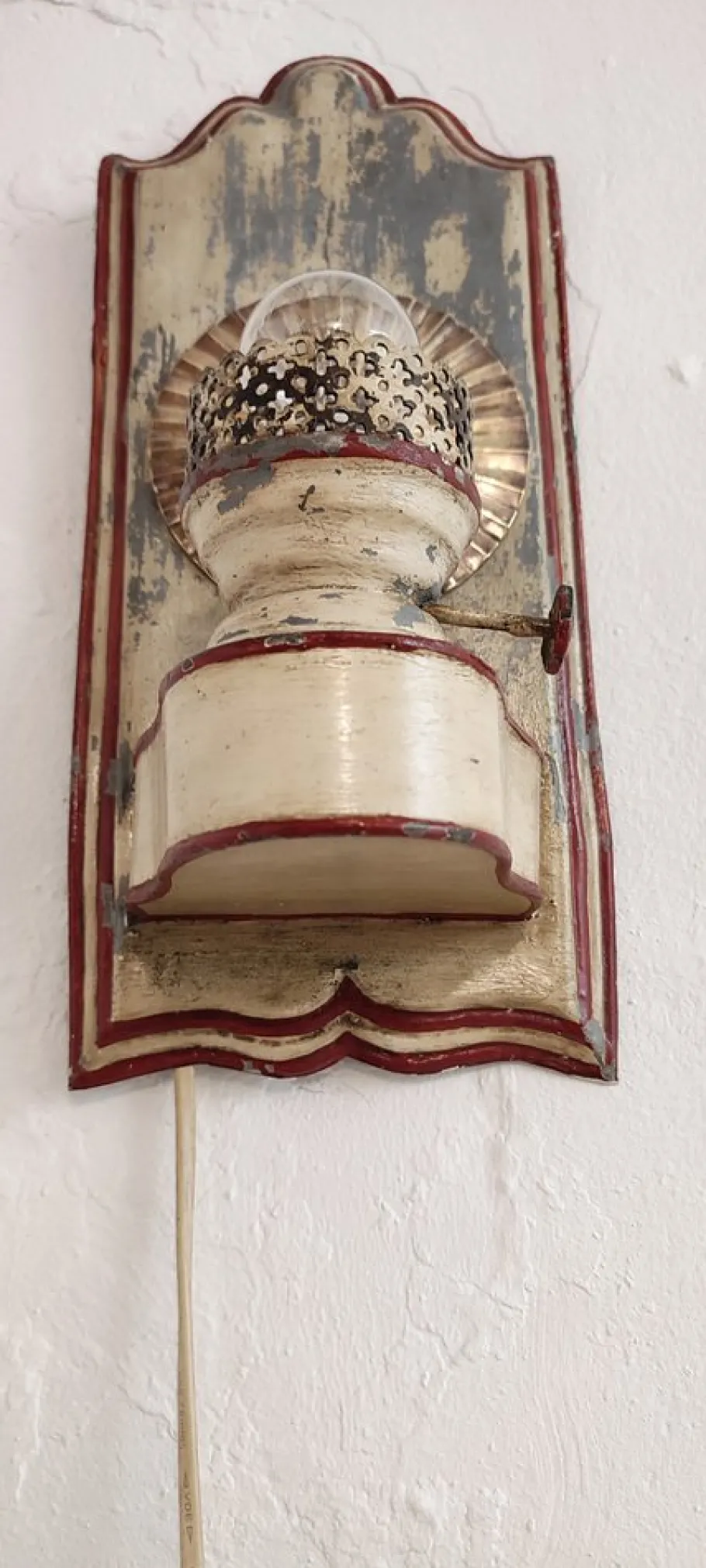 New Pamono Spanish Rustic Wall Light, 1940s