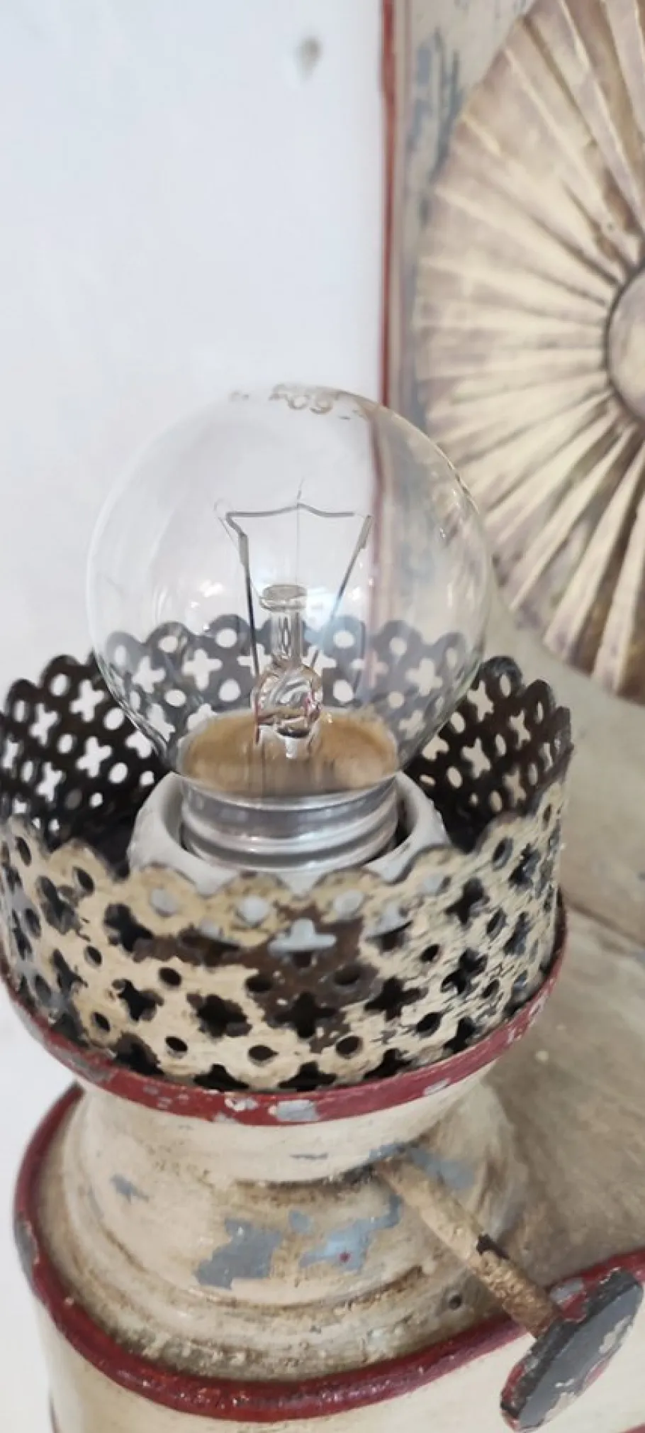 New Pamono Spanish Rustic Wall Light, 1940s